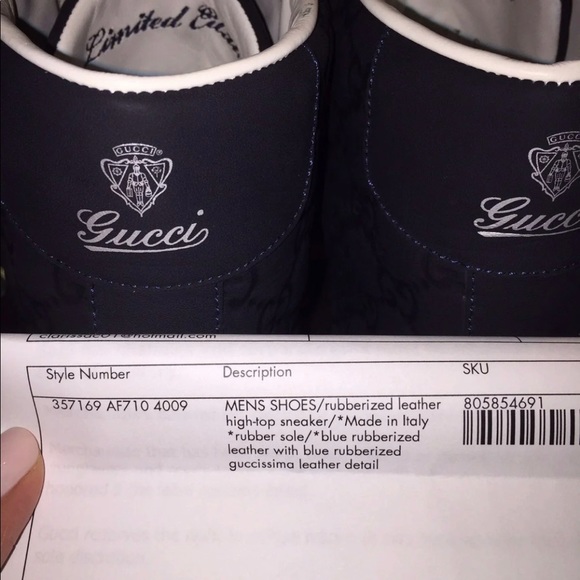 GUCCI HIGHTOPS FOR MEN - Picture 2 of 9